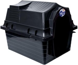Casinha Pet N3 Para Cachorro De Pequeno Porte Proteção Contra Raios UV (Preto)