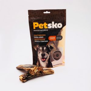 Mordedor Ripa da Costela Bovina para Cães 100% Natural Origem Bovina PETSKO – 2 Unidades