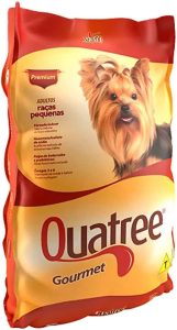 Quatree Gourmet Ração para Cães Adultos Raças Pequenas 10.1kg