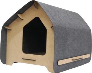 Casa Arranhador De Gato Brinquedo Cabana Toca Grande