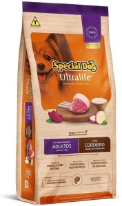Ração Seca Special Dog Ultralife Para Cães Adultos Raças Pequenas Cordeiro E Arroz – 3 Kg
