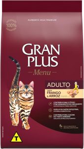 Granplus Ração Granplus Gatos Adultos Frango E Arroz 10 1Kg