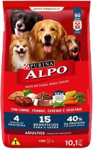 Purina Alpo Alpo – Ração Cães Adultos Carne E Frango 10,1Kg