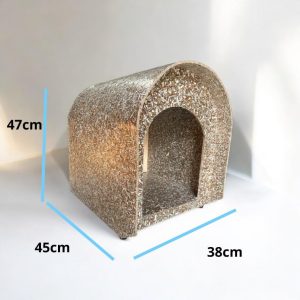 Casinha de cachorro para pet modelo Nº 2 3 4 5 Com ou sem Colchonete Adequado para cães de pequeno, médio e grande porte(casinha 2)