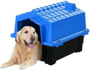 Pet Injet Casa Eco Colors Dog House Evolution Nº4 Azul Para Cães