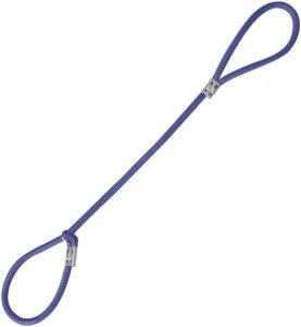 Furacão Pet Guia de Corda Ajustavel 60cm, 10mm para Cães, (cores sortidas)