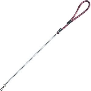 Furacão Pet Guia de Corda com Corrente de Metal 1 Tamanho M,2,00mm (16mm) para Cães (cores sortidas)