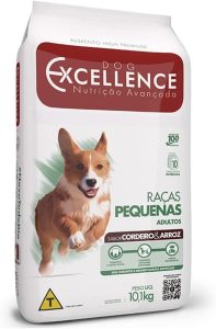 Ração para Cães Adultos Dog Excellence Raças Pequenas Cordeiro e Arroz, Selecta, Carne de Cordeiro, 10 kg