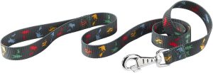 FERPLAST CLUB CIRCUS G15/120, GUIA PARA CÃES, PRETO
